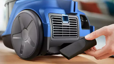 Built-in accessory: Easily stored and always at your disposal